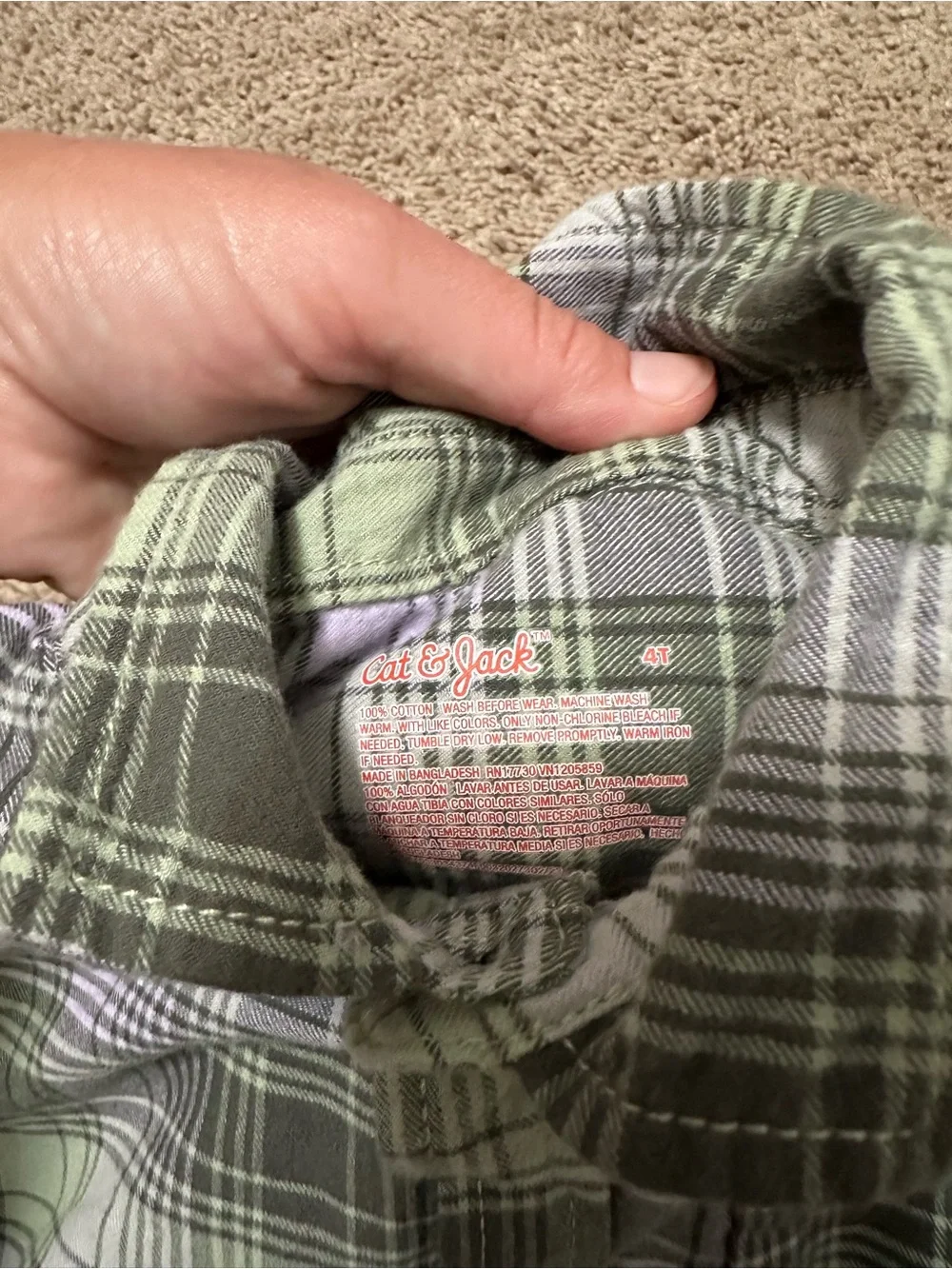 Cat & Jack Boys 4T Matching Set